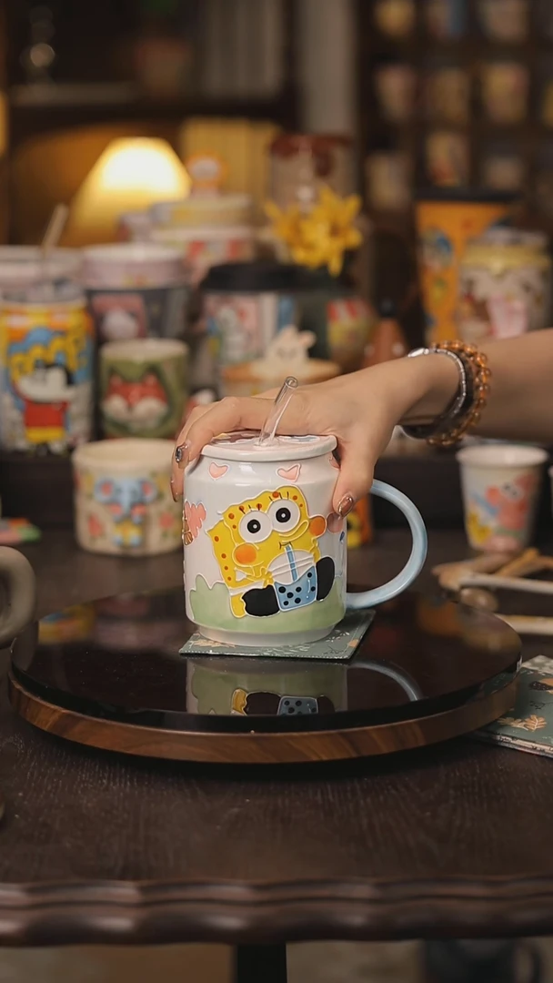 景德镇釉下彩绘设计师款式陶瓷