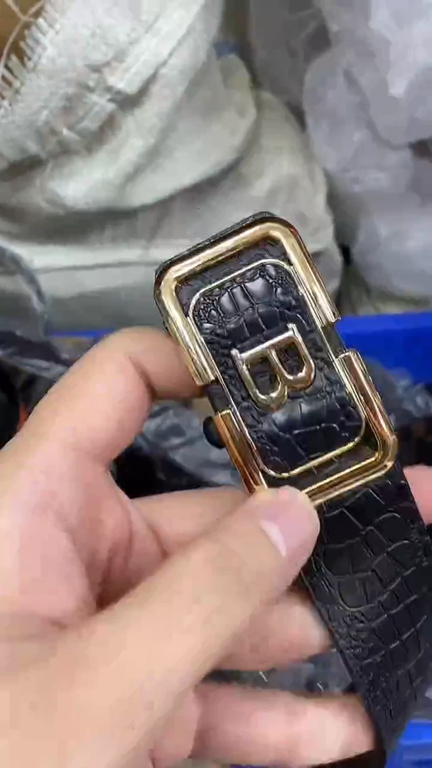 2025新款L男士经典时尚百搭商务自动扣皮带