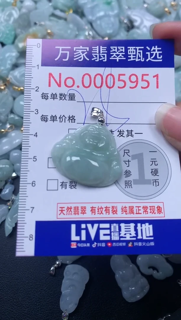 颈饰未镶嵌翡翠5951