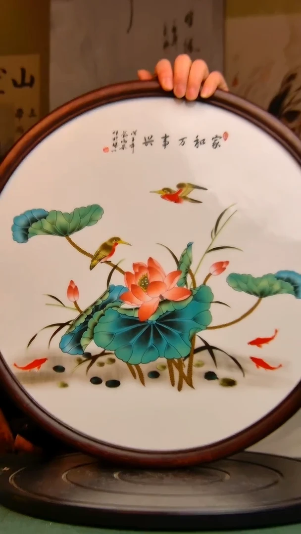 摆件梦*飞精品陶瓷摆件