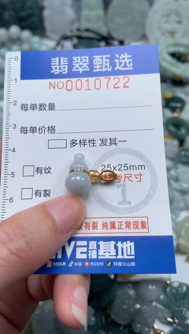 颈饰未镶嵌翡翠10722