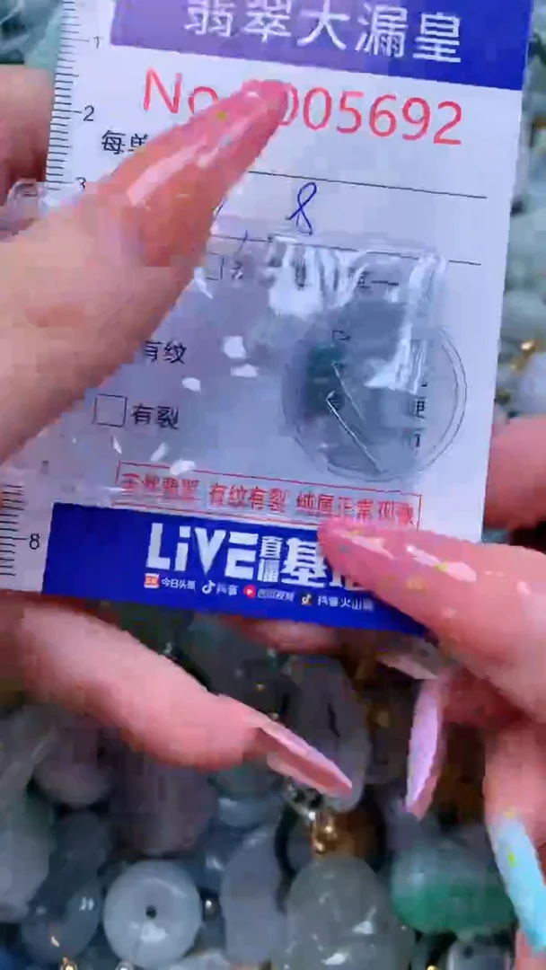 翡翠未镶嵌吊坠(不含链)5692