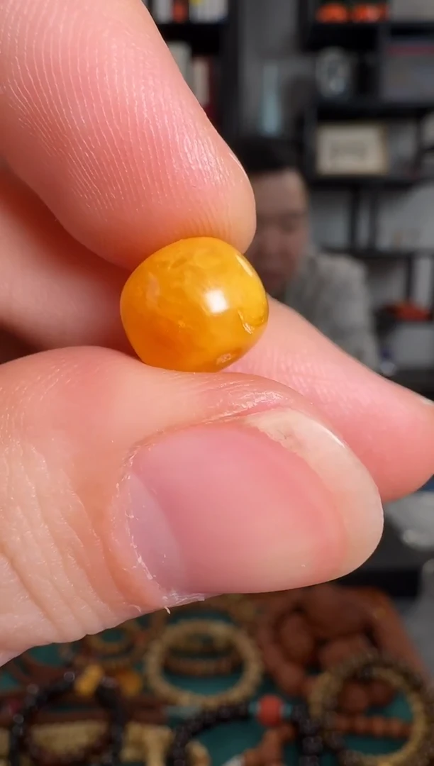 裸石蜜蜡未镶嵌0835蜜蜡老型10mm左右