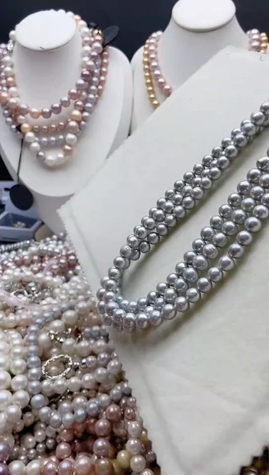 淡水珍珠未镶嵌颈饰1