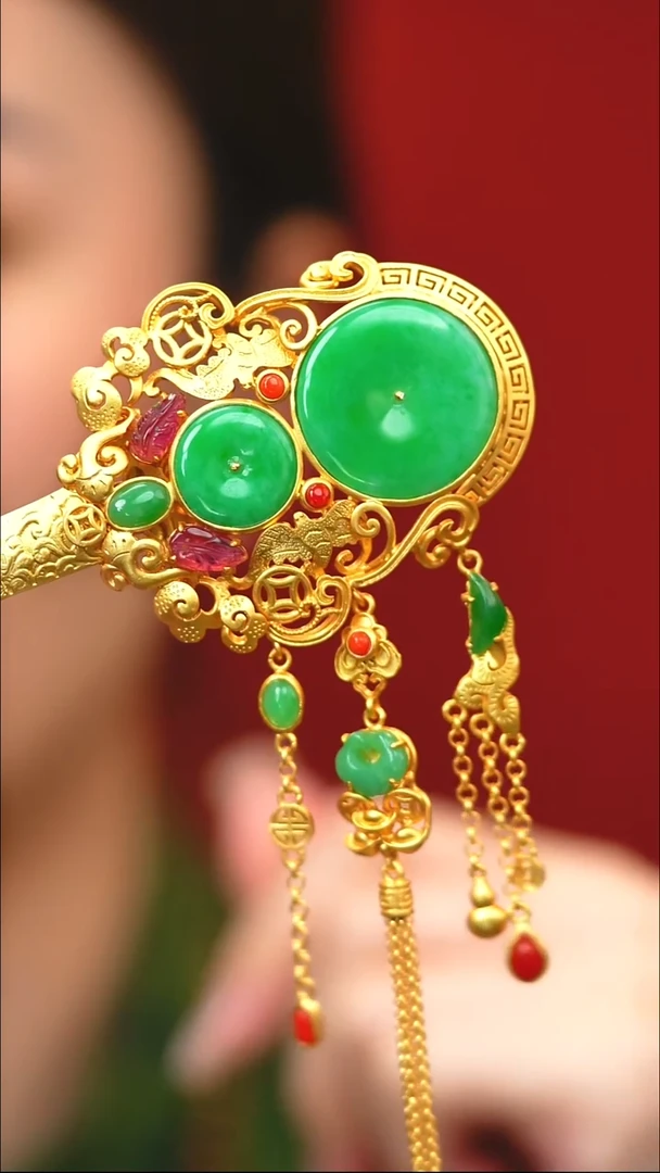 银S925镶嵌挂件翡翠新款