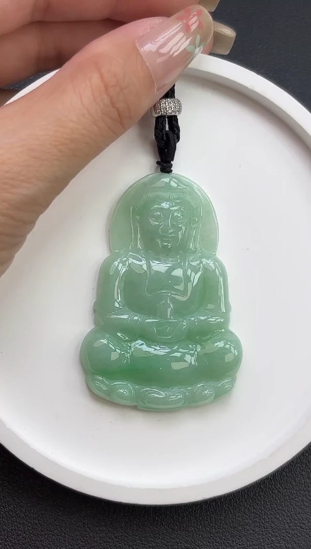 颈饰未镶嵌翡翠YM1076-2 观音