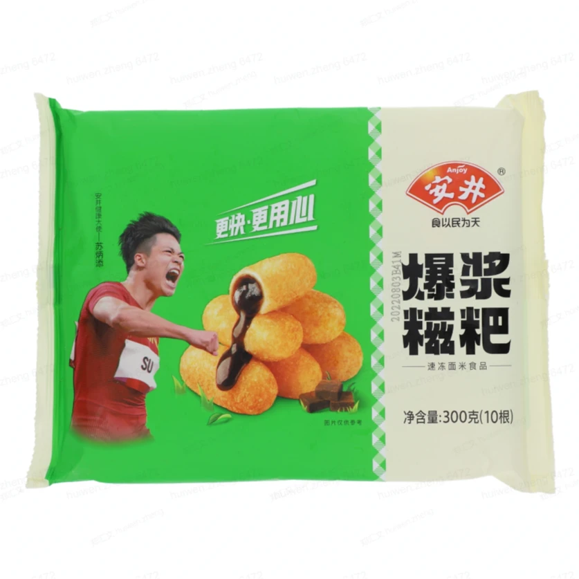 Anjoy/安井爆浆糍粑300g(30g*10根)