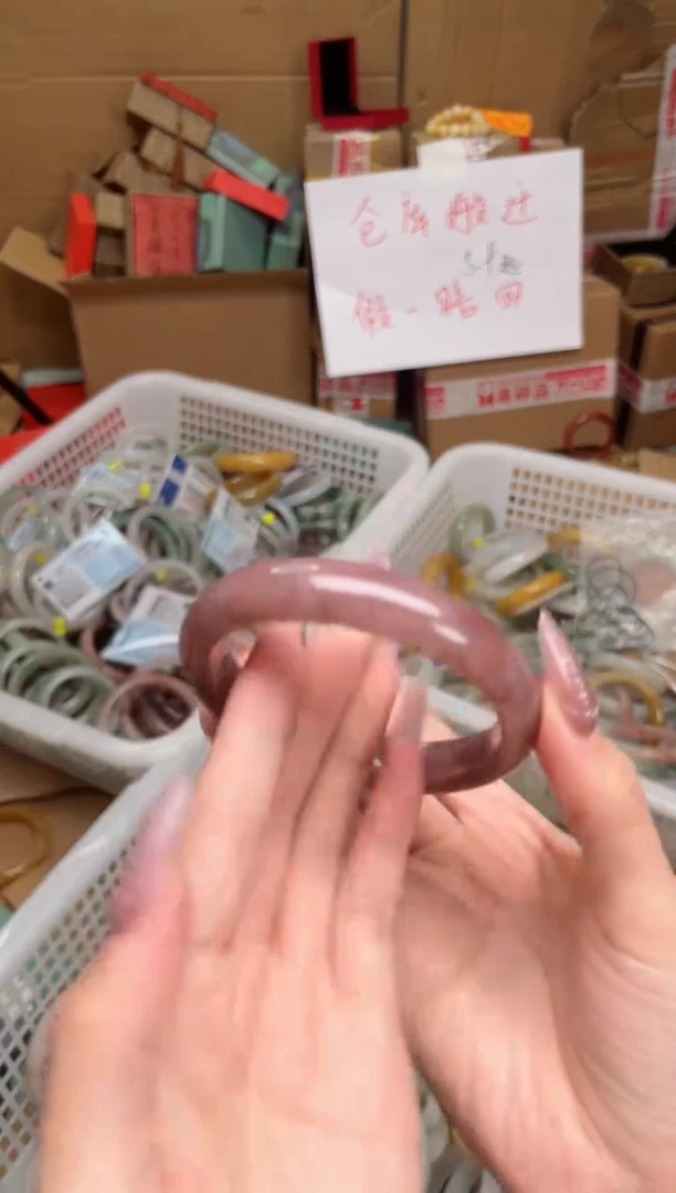 石英质玉手镯未镶嵌K275-64