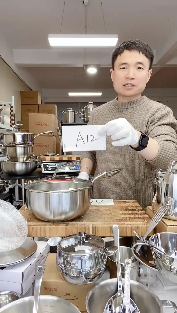 【闪购商品】A12 20cm音符苹果奶锅