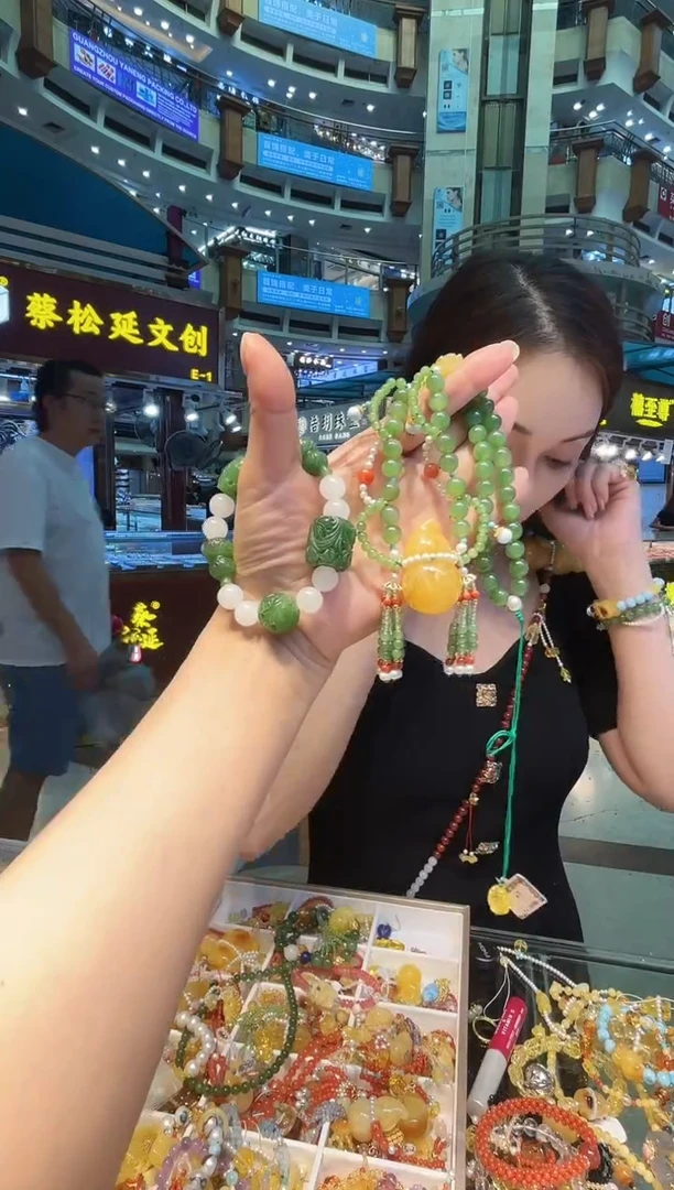 琥珀套链未镶嵌【多样性发一】
