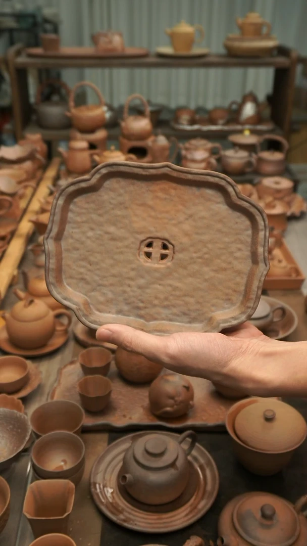 原矿老岩泥精工  如意蓄水壶承