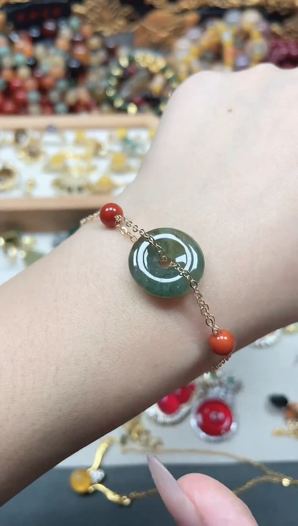 未镶嵌手链翡翠多样性发货拍一发一