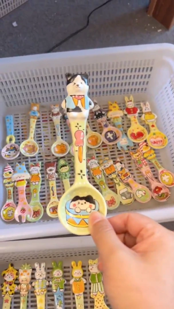 摆件陶无***一景德镇陶瓷手绘