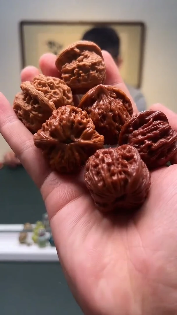 文玩核桃把件善一的文玩核桃