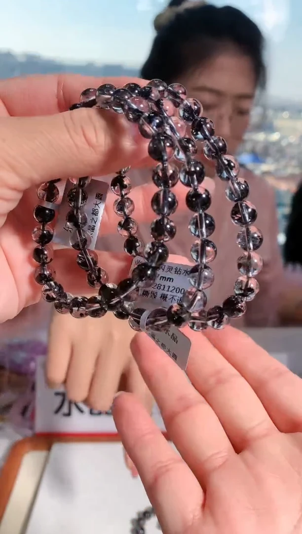 【闪购商品】水晶手链未镶嵌7mm闪灵手链多样性发其一