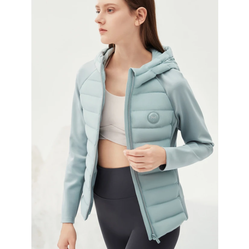 【专属F】轻薄羽绒服女短款鹅绒冬季内搭保暖外套-M006