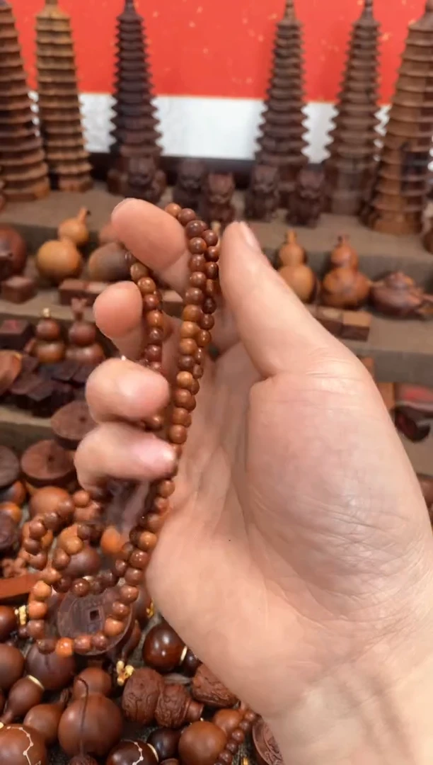 【闪购商品】木枣木普通108 0.6手串随机发货