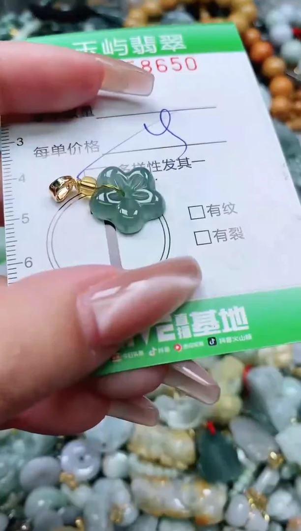 翡翠未镶嵌颈饰闪购0158650多样性发其一