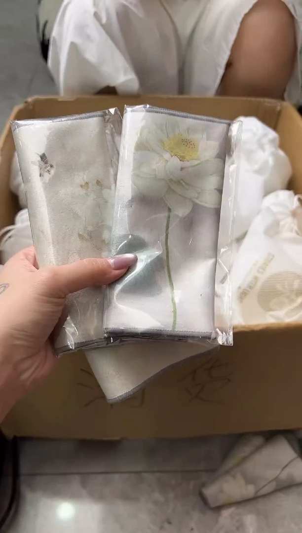 @@莲花池+雅兰香 茶巾