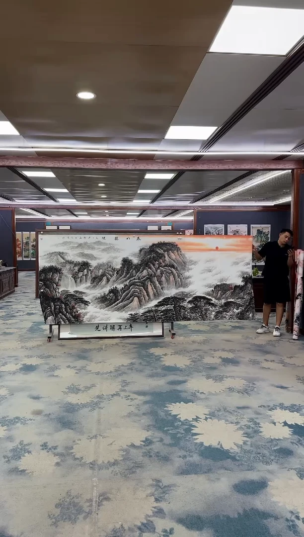 国画Z王红兵-山水国画-大丈二
