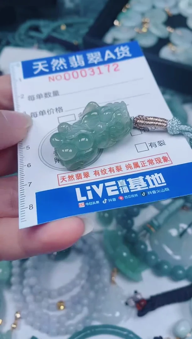 颈饰未镶嵌翡翠00003172