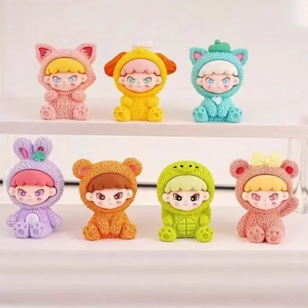 【九宫格 对对碰】创意可爱毛流七宝大表姐桌面小摆件