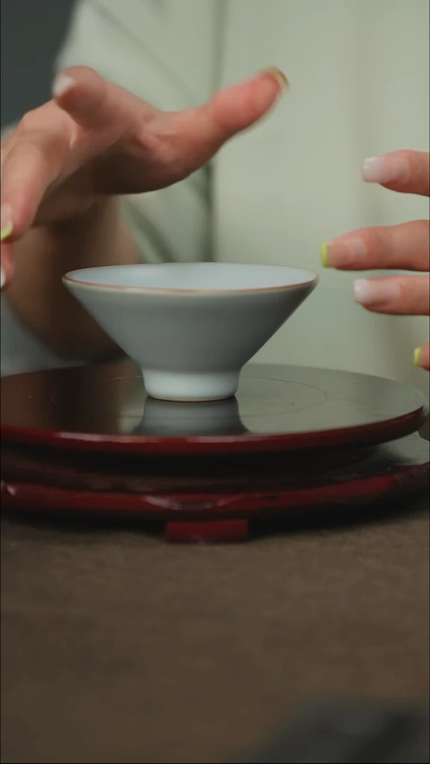 微微瑕 小斗笠杯