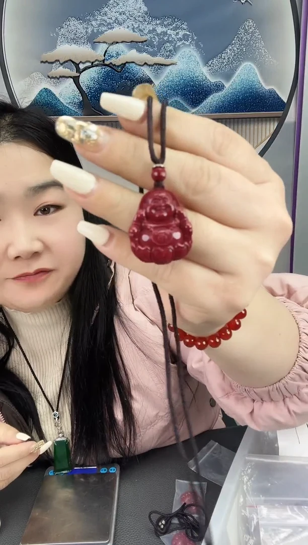 未镶嵌紫金莲花抱抱佛石英质玉紫金莲花抱抱佛