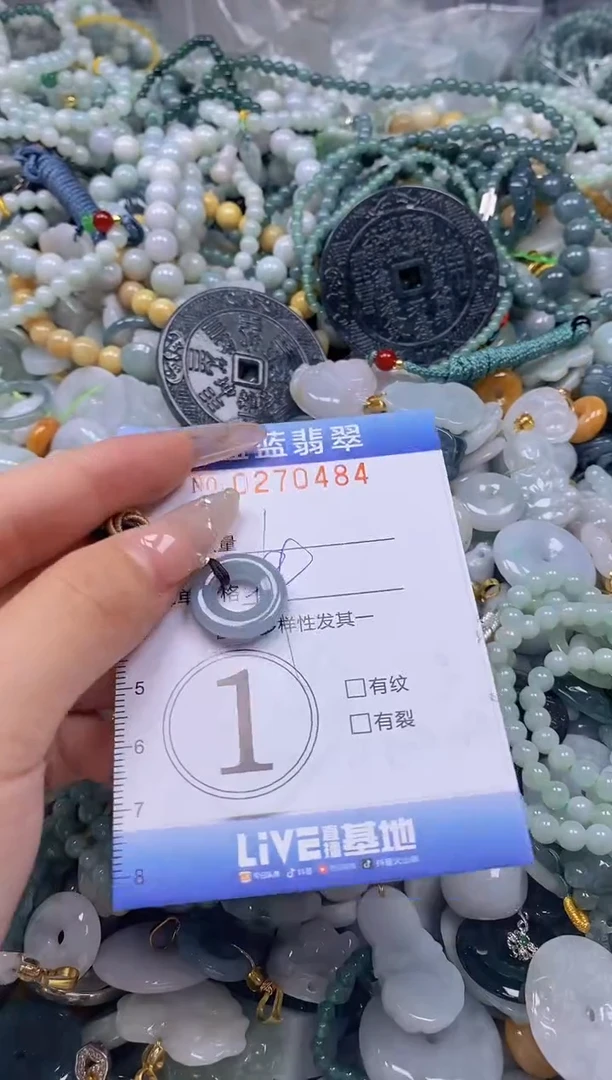 翡翠未镶嵌颈饰闪购0270484多样性发其一
