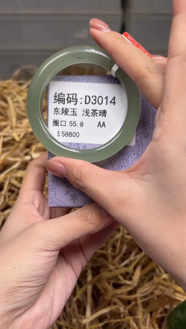 未镶嵌手镯石英质玉D3014