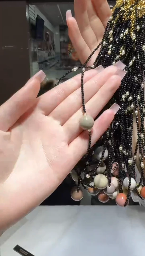 【闪购商品】玛瑙/玉髓颈饰未镶嵌多样性发一件 074