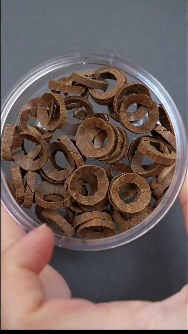 沉香沉香碎屑文莱老料九分沉圈圈3g福利价