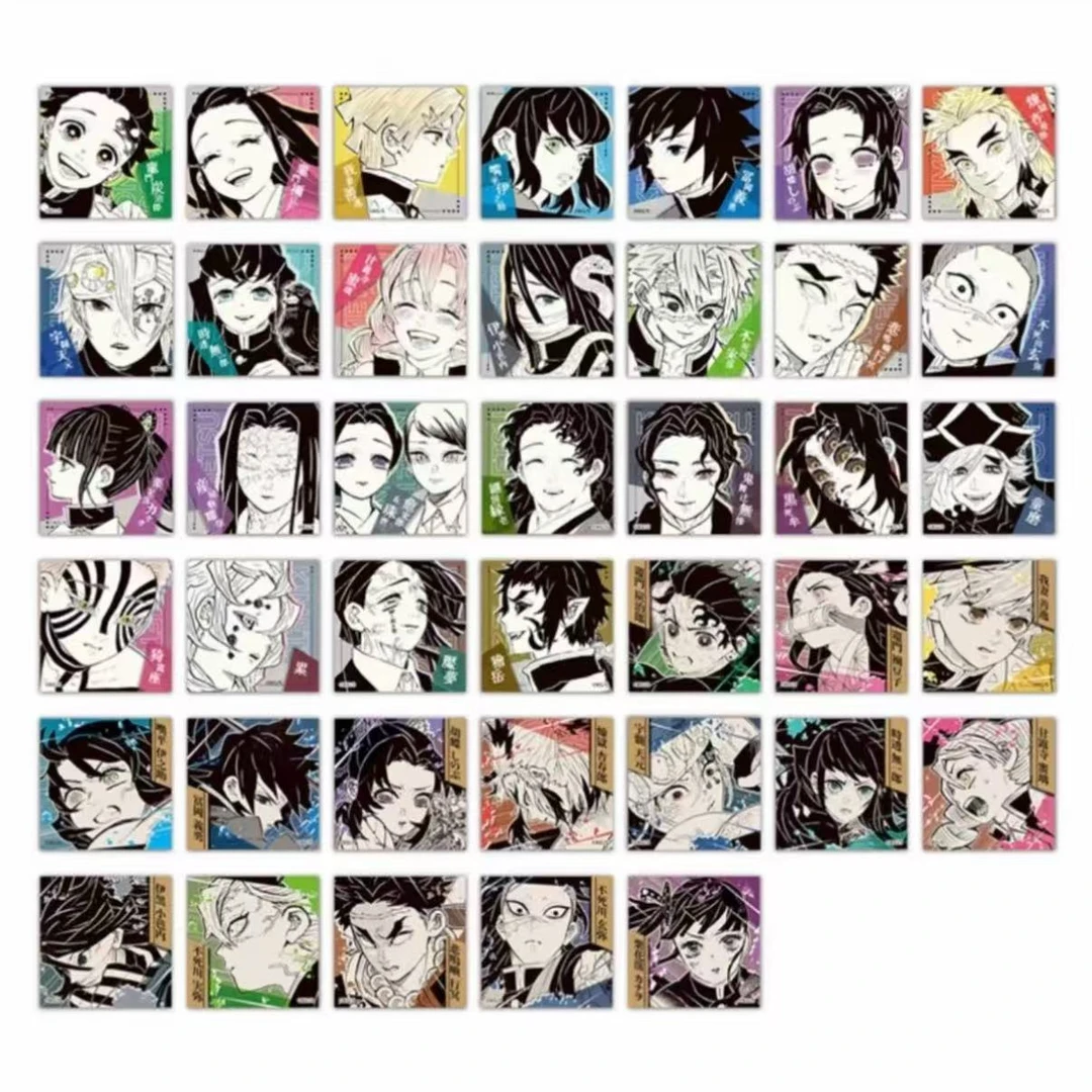 【鬼灭jf方贴纸】JF2026鬼灭之刃原画贴纸(盲盒代拆)