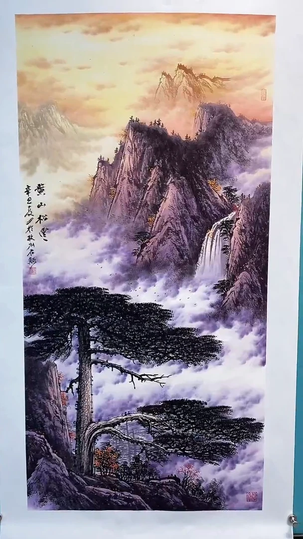 国画画都展厅明德老师国画作品23