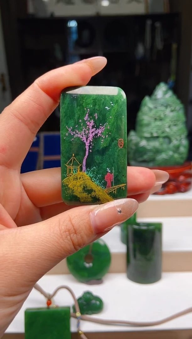 【闪购商品】和田玉挂件未镶嵌1