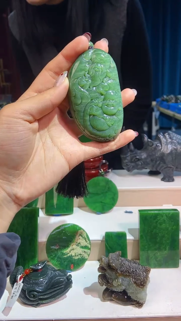 【闪购商品】和田玉挂件未镶嵌1