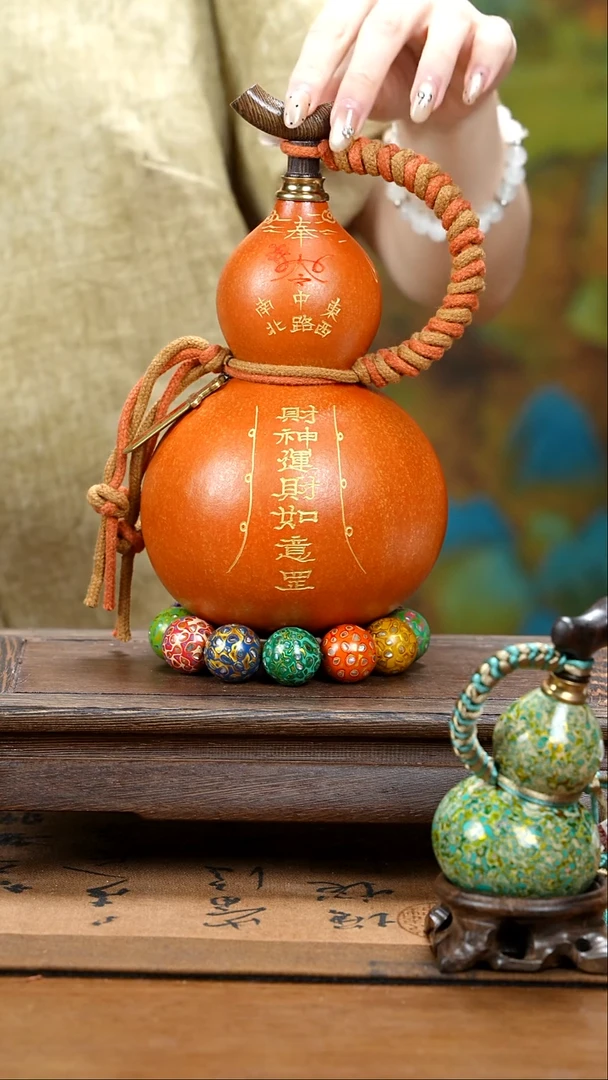 XQ094网兜款葫芦不包手串