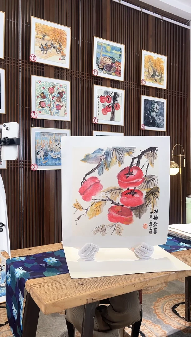 版画耿玉琨名章限量版画S