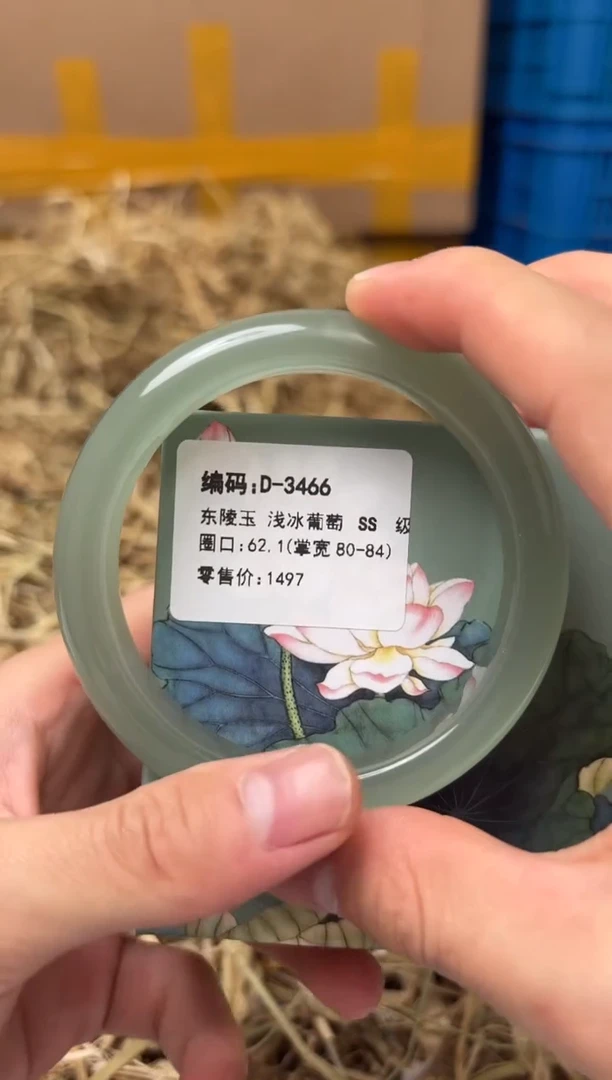 未镶嵌手镯石英质玉D-3466
