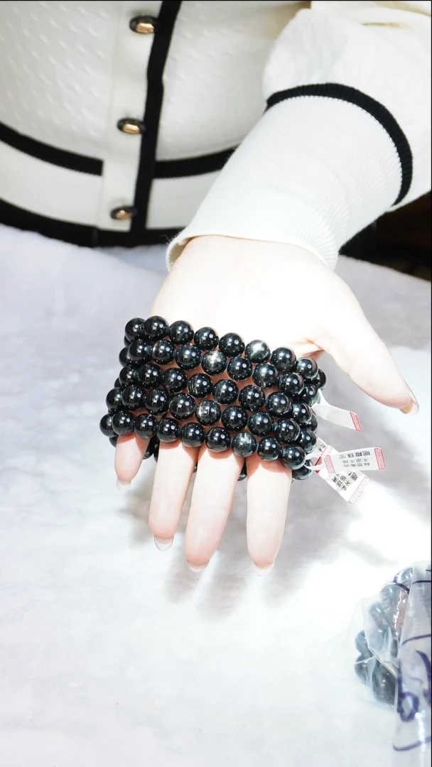 未镶嵌辉石手串金运石手串11mD558多样性发其一