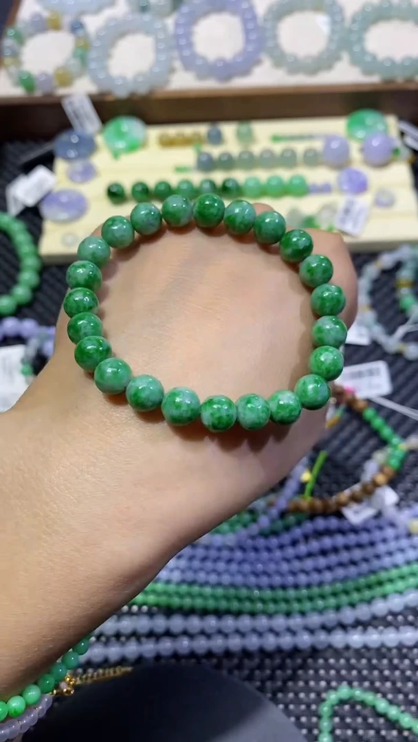 翡翠散珠天然翡翠A货