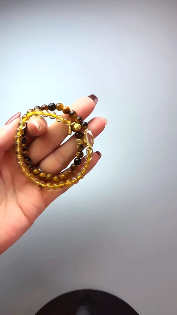 【闪购商品】水晶手串未镶嵌黄水晶手串