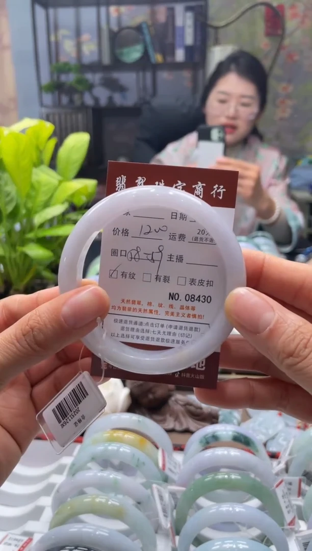 未镶嵌手镯翡翠8430****
