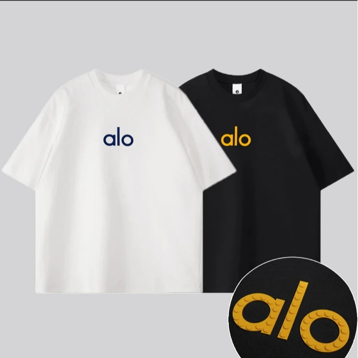 3D打印乐高纯棉透气短袖T恤男女夏季轻薄新款短百搭衣服T恤