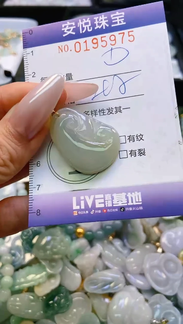 翡翠未镶嵌颈饰闪购0195975