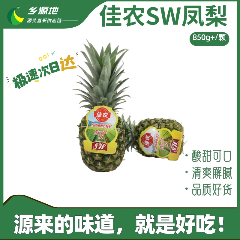 佳农SW凤梨1颗/850g+