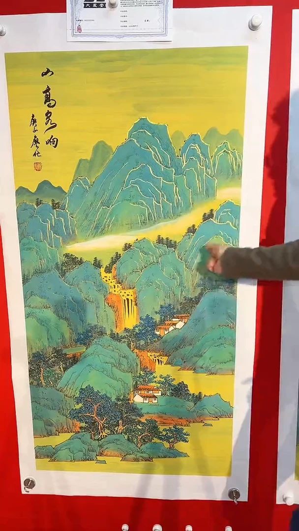 国画廖化老师国画作品
