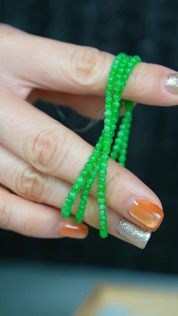 【闪购商品】翡翠手串未镶嵌46号-珠串/姿/2