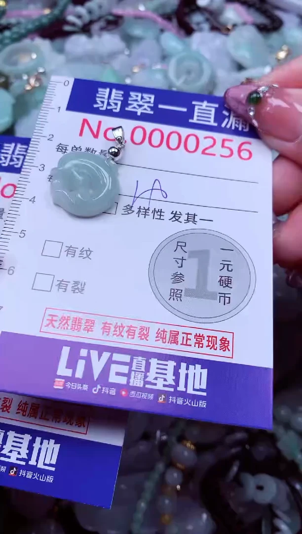 颈饰未镶嵌翡翠256