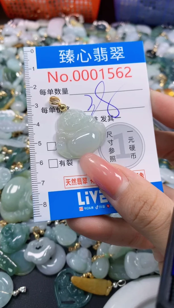 翡翠未镶嵌颈饰1562